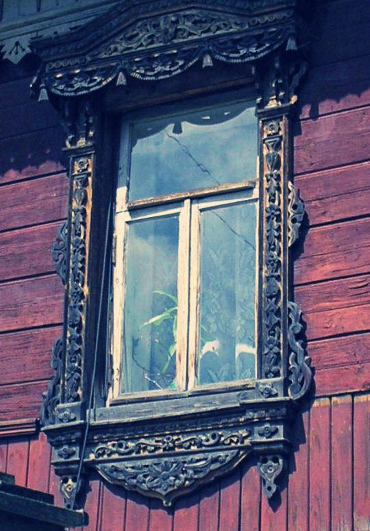 Резные окна Кострома