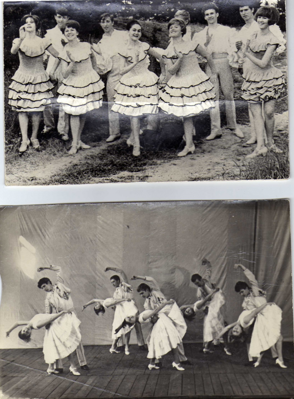 Верхняя – “Кубинский танец”, нижняя “Мексиканский танец”, “Радуга” 1967г.ъ